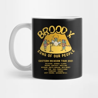 Cicada Brood X Cicada Invasion 2021 Cicada Song Mug